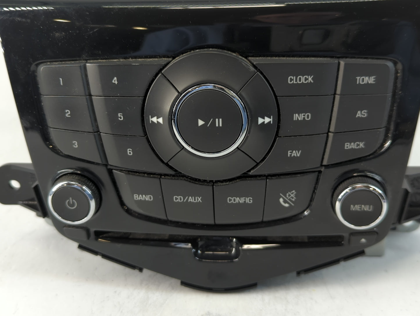 2013 Chevrolet Cruze Radio AM FM Cd Player Receiver Replacement Fits OEM Used Auto Parts - Oemusedautoparts1.com