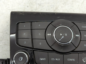 2013-2013 Chevrolet Cruze Am Fm Cd Player Radio Receiver