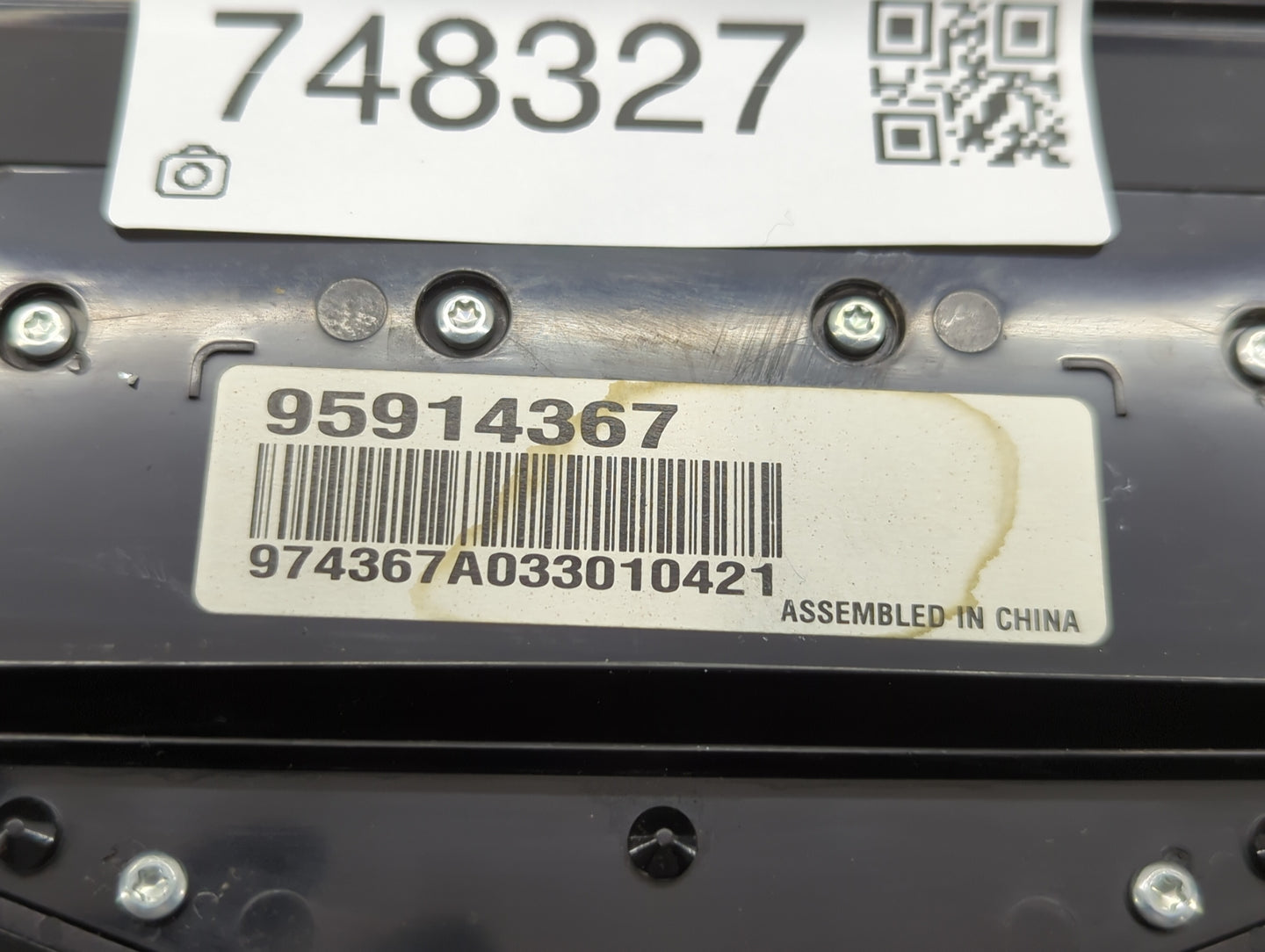 2013-2013 Chevrolet Cruze Am Fm Cd Player Radio Receiver - Oemusedautoparts1.com