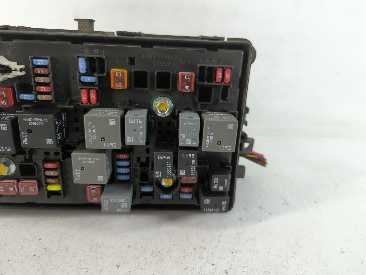 2011-2014 Chevrolet Cruze Fusebox Fuse Box Panel Relay Module P/N:95216200_02 Fits Fits 2011 2012 2013 2014 OEM Used Auto Pa