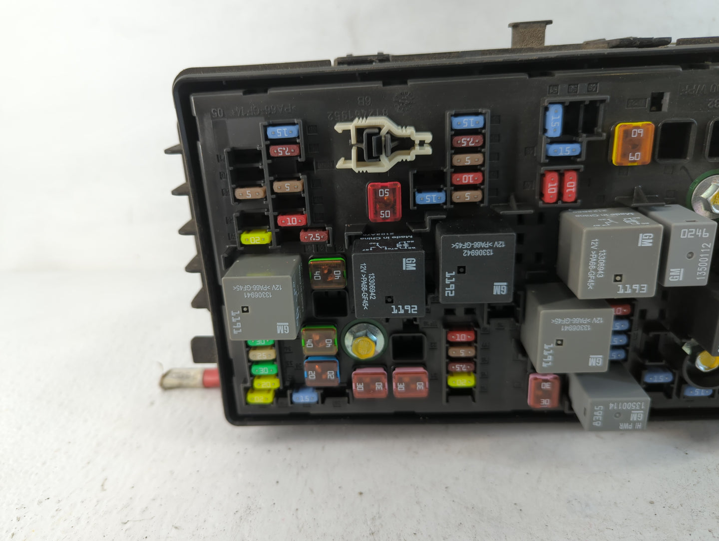 2011-2014 Chevrolet Cruze Fusebox Fuse Box Panel Relay Module P/N:95216200_02 Fits Fits 2011 2012 2013 2014 OEM Used Auto Pa