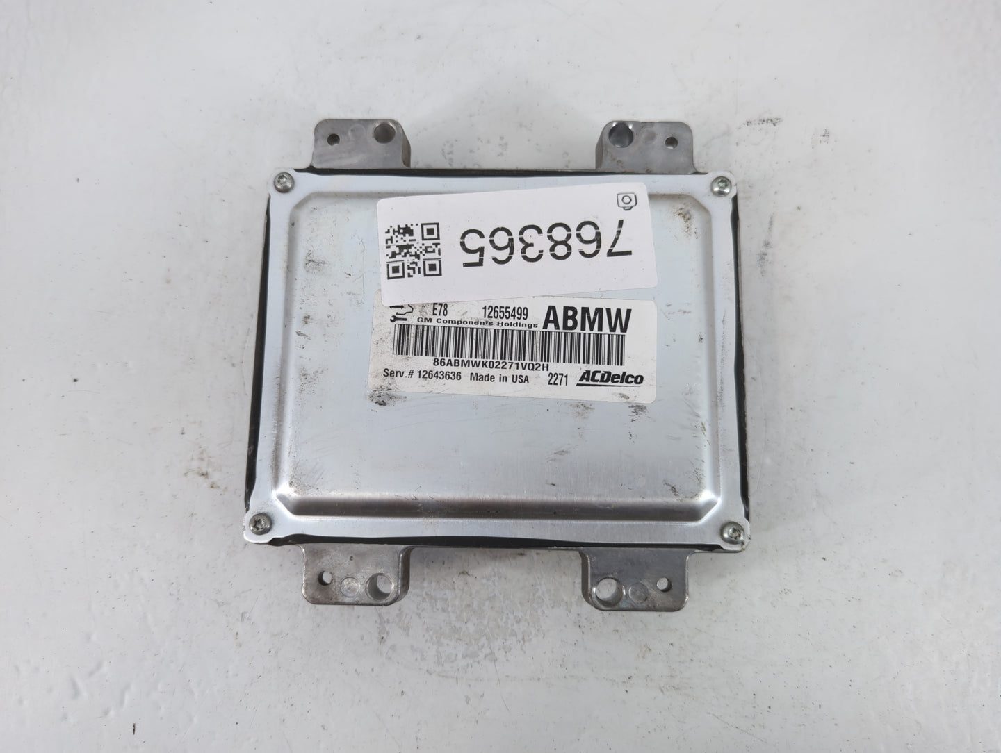 2012-2016 Chevrolet Cruze PCM Engine Control Computer ECU ECM PCU OEM P/N:12643636 12655499 Fits OEM Used Auto Parts - Oemus