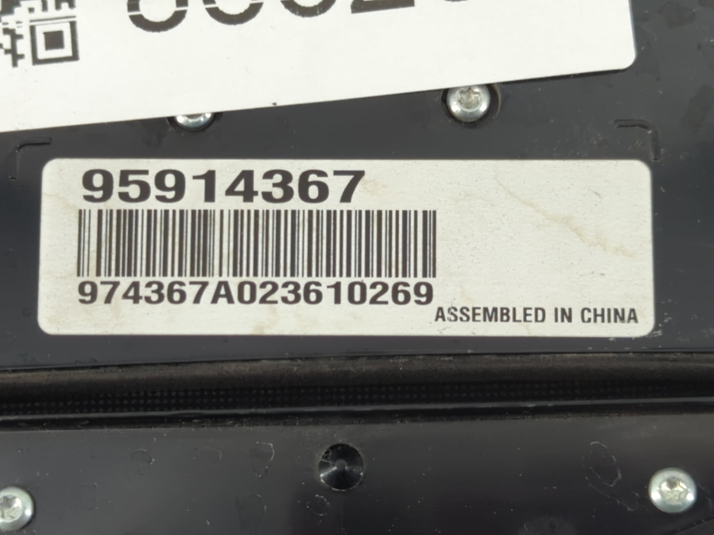 2011-2016 Chevrolet Cruze Am Fm Cd Player Radio Receiver - Oemusedautoparts1.com