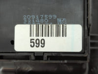 2010-2017 Chevrolet Equinox Master Power Window Switch Replacement Driver Side Left P/N:20917599 Fits OEM Used Auto Parts - 
