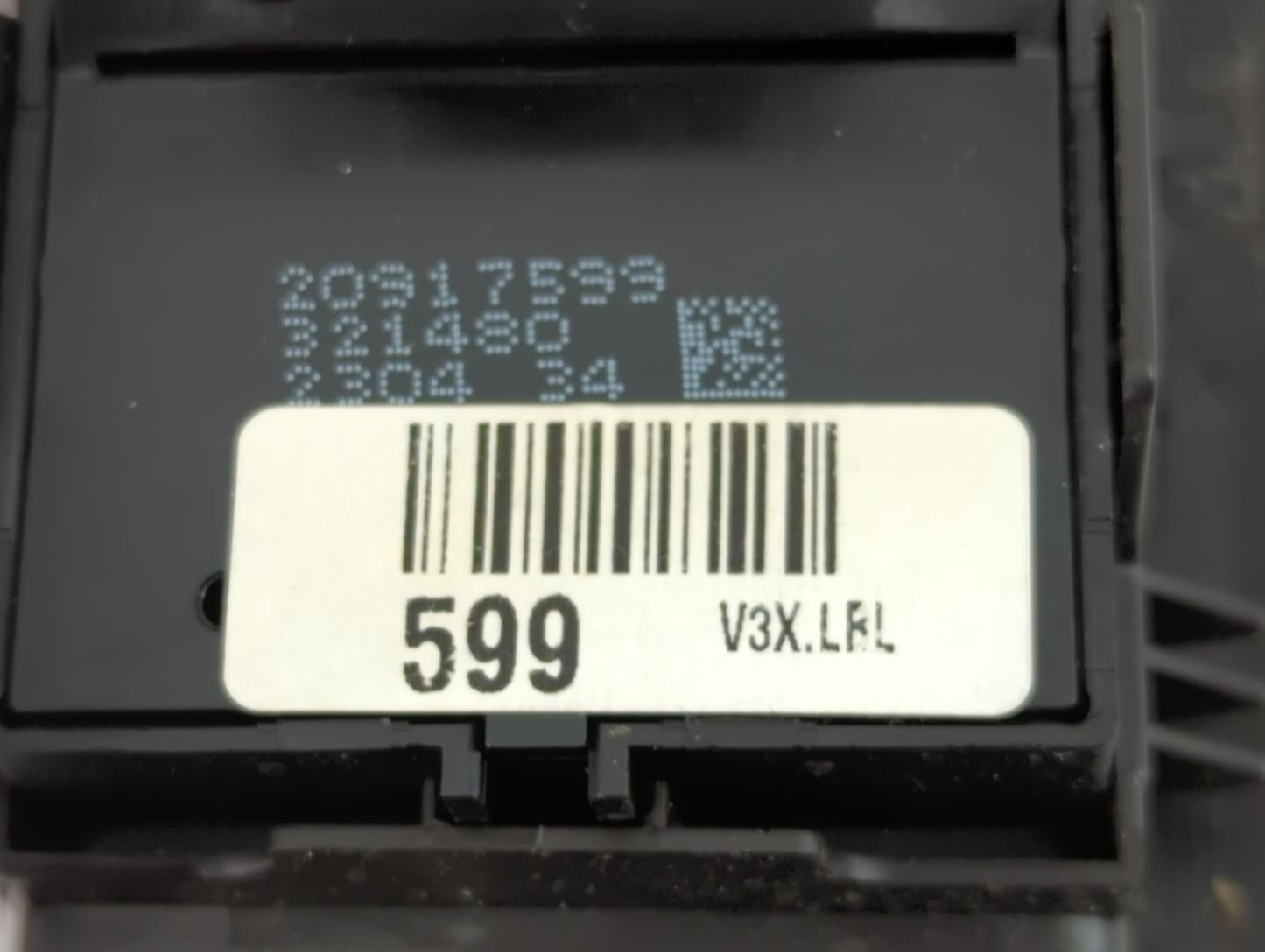2010-2017 Chevrolet Equinox Master Power Window Switch Replacement Driver Side Left P/N:20917599 Fits OEM Used Auto Parts - 
