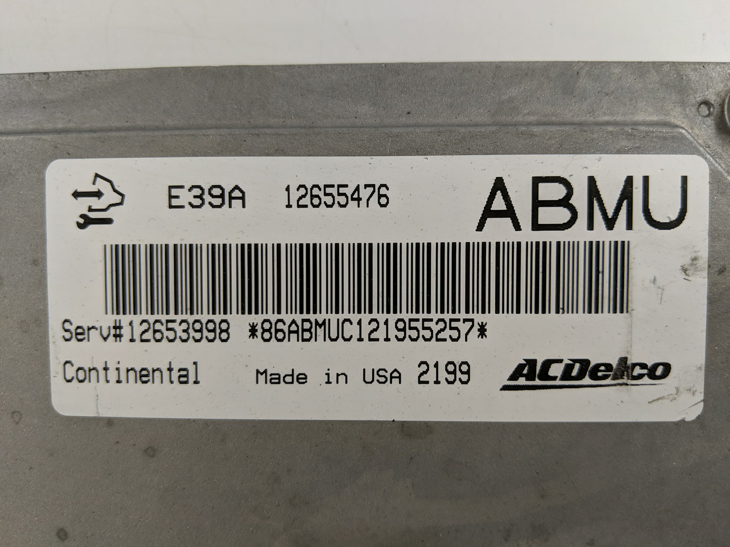 2013-2016 Chevrolet Equinox PCM Engine Control Computer ECU ECM PCU OEM P/N:E39A 12655476 Fits Fits 2013 2014 2015 2016 OEM 