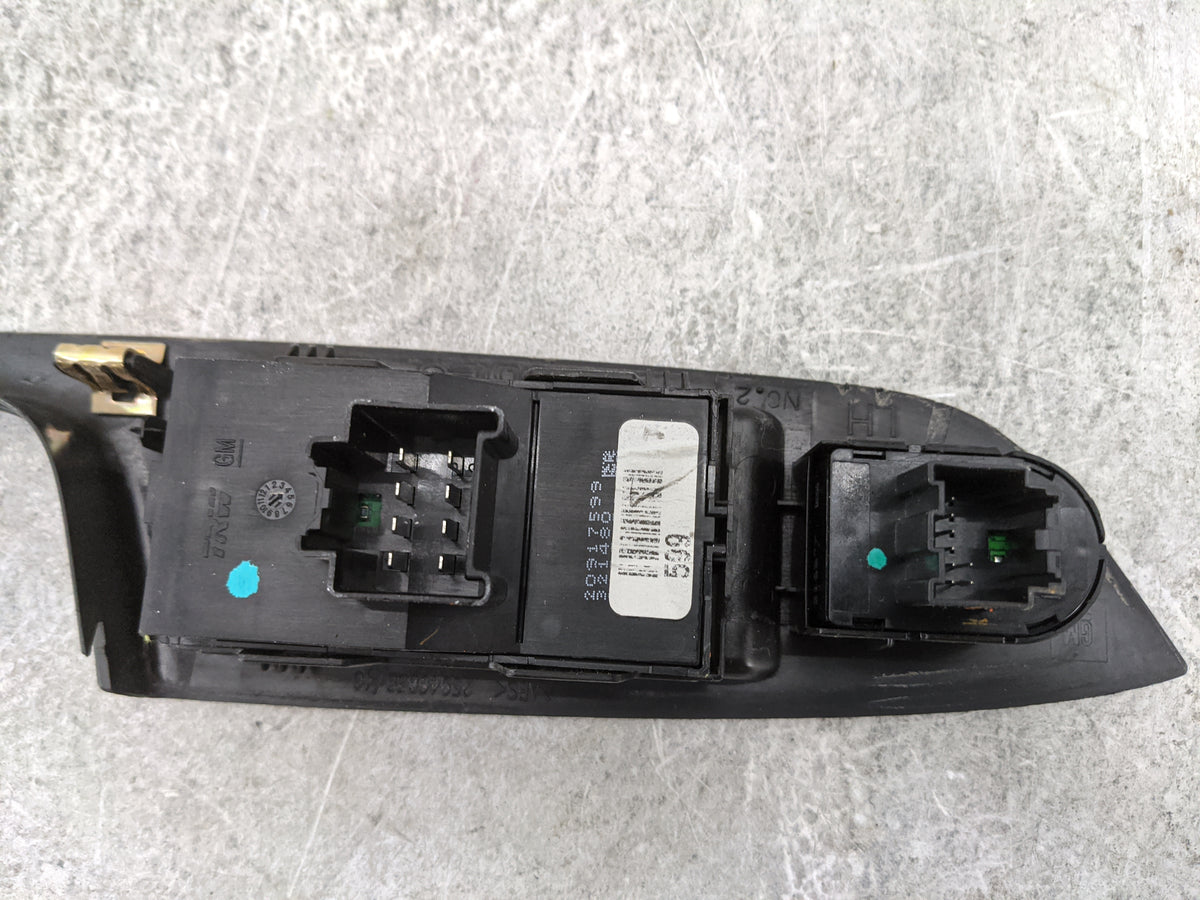 2010-2017 Chevrolet Equinox Master Power Window Switch Replacement Driver Side Left Fits OEM Used Auto Parts - Oemusedautopa