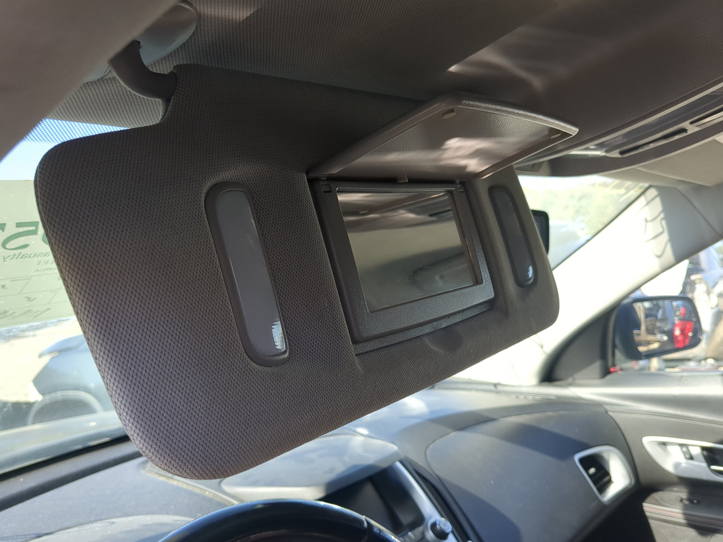 2010-2017 Chevrolet Equinox Sun Visor Shade Replacement Driver Left Mirror Fits Fits 2010 2011 2012 2013 2014 2015 2016 2017