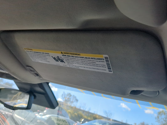 2010-2017 Chevrolet Equinox Sun Visor Shade Replacement Passenger Right Mirror Fits Fits 2010 2011 2012 2013 2014 2015 2016 