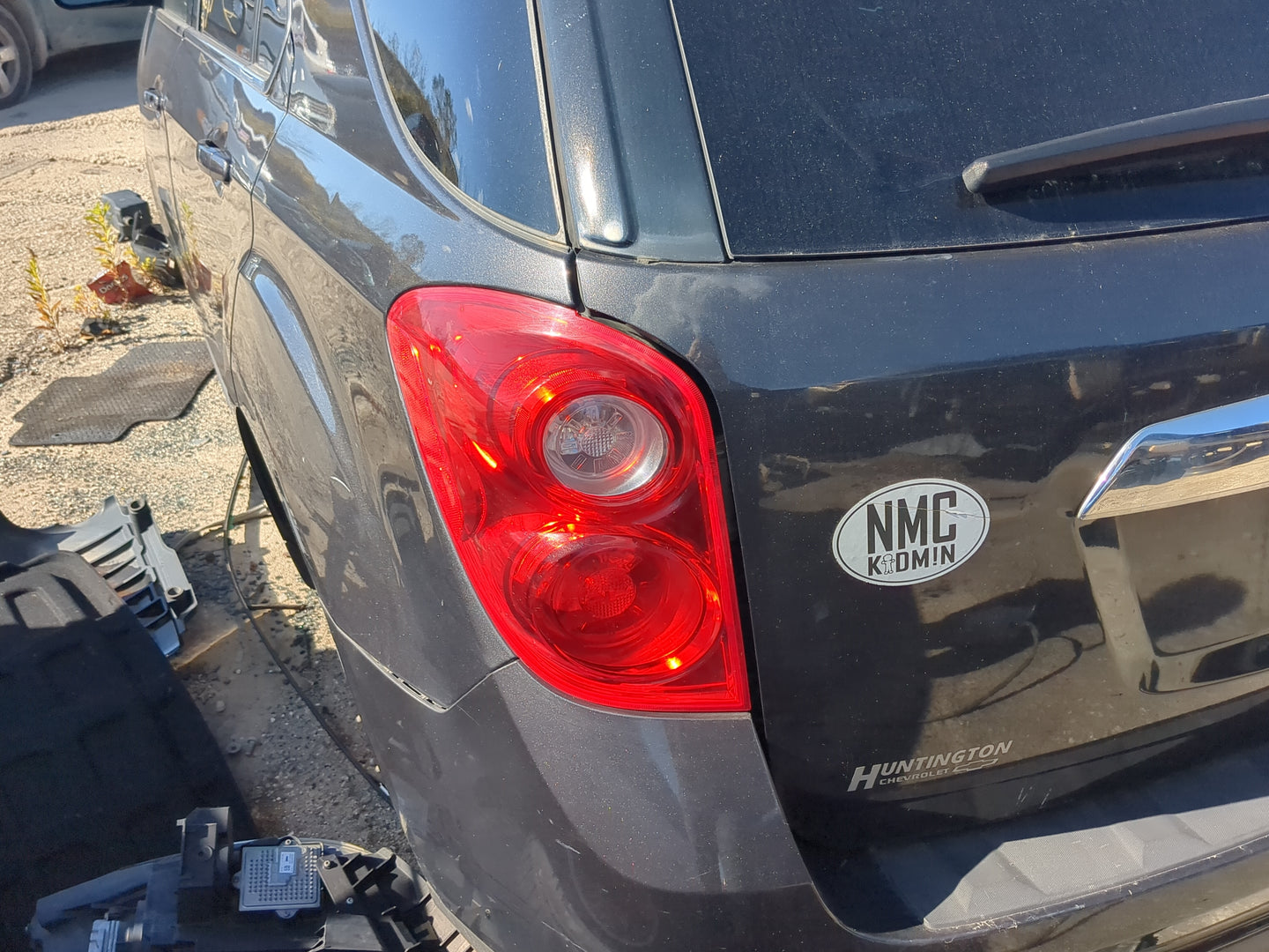 2010-2015 Chevrolet Equinox Tail Light Assembly Driver Left OEM Fits Fits 2010 2011 2012 2013 2014 2015 OEM Used Auto Parts 