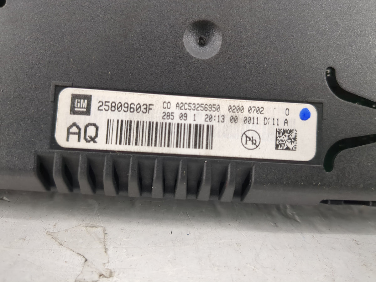 2010-2015 Chevrolet Equinox Information Radio Display Screen 1223001 - Oemusedautoparts1.com