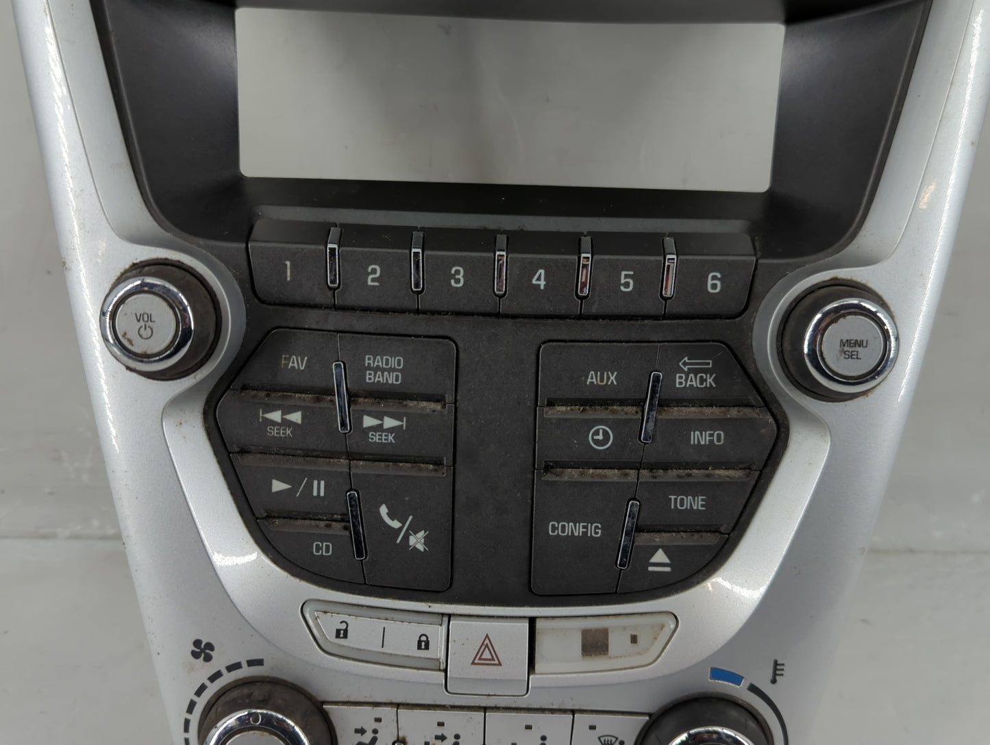 2013 Chevrolet Equinox Climate Control Module Temperature AC/Heater Replacement P/N:90025-295 22810237 Fits OEM Used Auto Pa