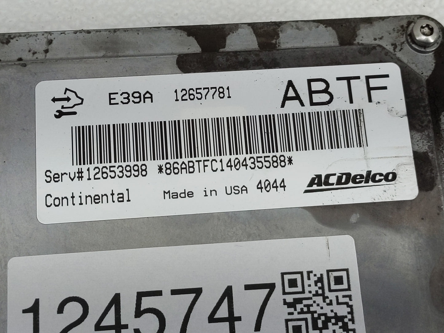 2013-2016 Chevrolet Equinox PCM Engine Control Computer ECU ECM PCU OEM P/N:12655476 Fits Fits 2013 2014 2015 2016 OEM Used 