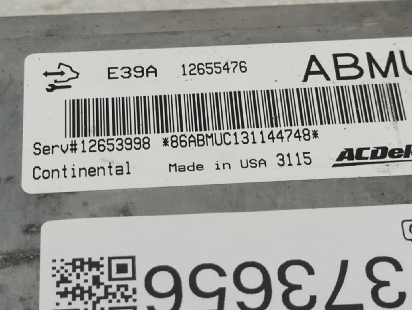 2013-2016 Chevrolet Equinox PCM Engine Control Computer ECU ECM PCU OEM P/N:12655476 Fits Fits 2013 2014 2015 2016 OEM Used 