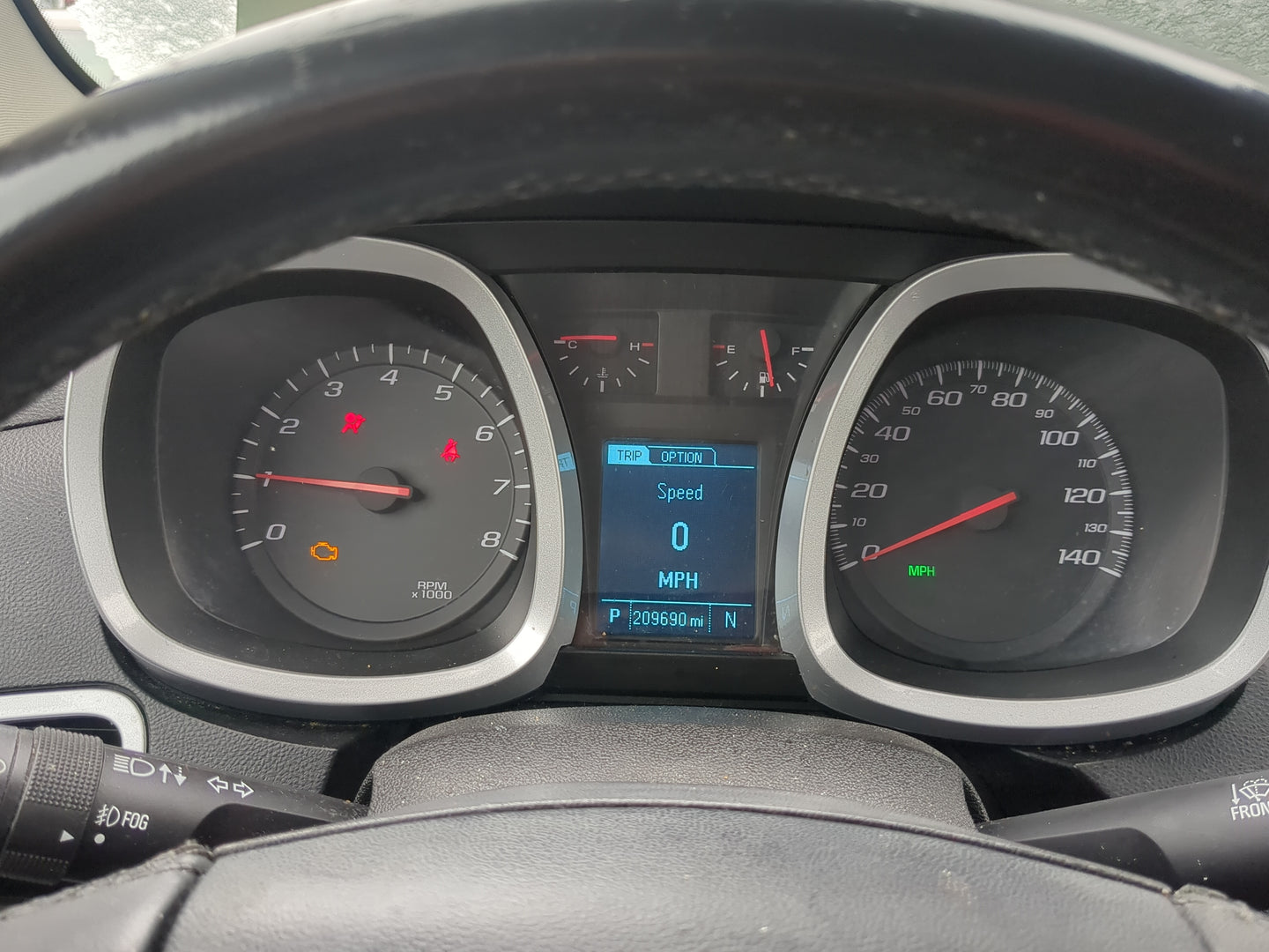 2013-2017 Chevrolet Equinox Instrument Cluster Speedometer Gauges Miles:210K Fits Fits 2013 2014 2015 2016 2017 OEM Used Aut
