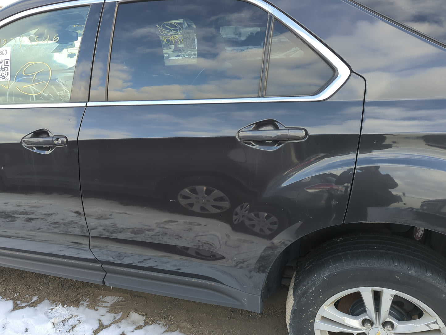 2012-2017 Chevrolet Equinox Driver Rear Door Oem 1379569 - Oemusedautoparts1.com