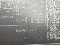 2013-2016 Chevrolet Equinox Fusebox Fuse Box Panel Relay Module P/N:22922727 Fits Fits 2013 2014 2015 2016 OEM Used Auto Par