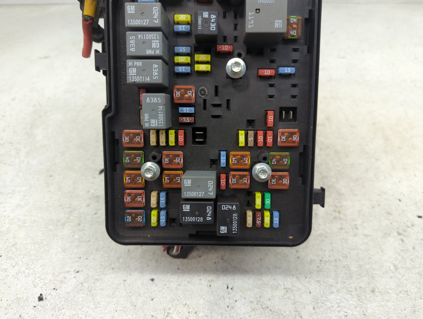 2013-2016 Chevrolet Equinox Fusebox Fuse Box Panel Relay Module P/N:22922727 Fits Fits 2013 2014 2015 2016 OEM Used Auto Par
