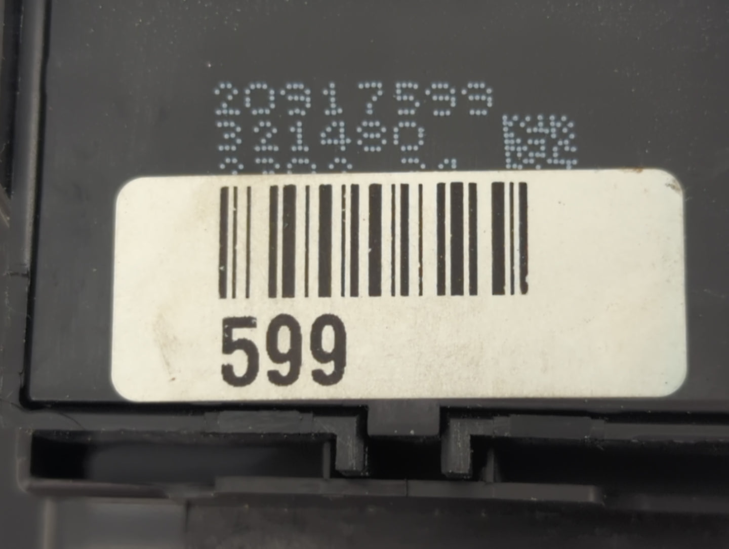 2010-2017 Chevrolet Equinox Master Power Window Switch Replacement Driver Side Left P/N:20917599 Fits OEM Used Auto Parts - 