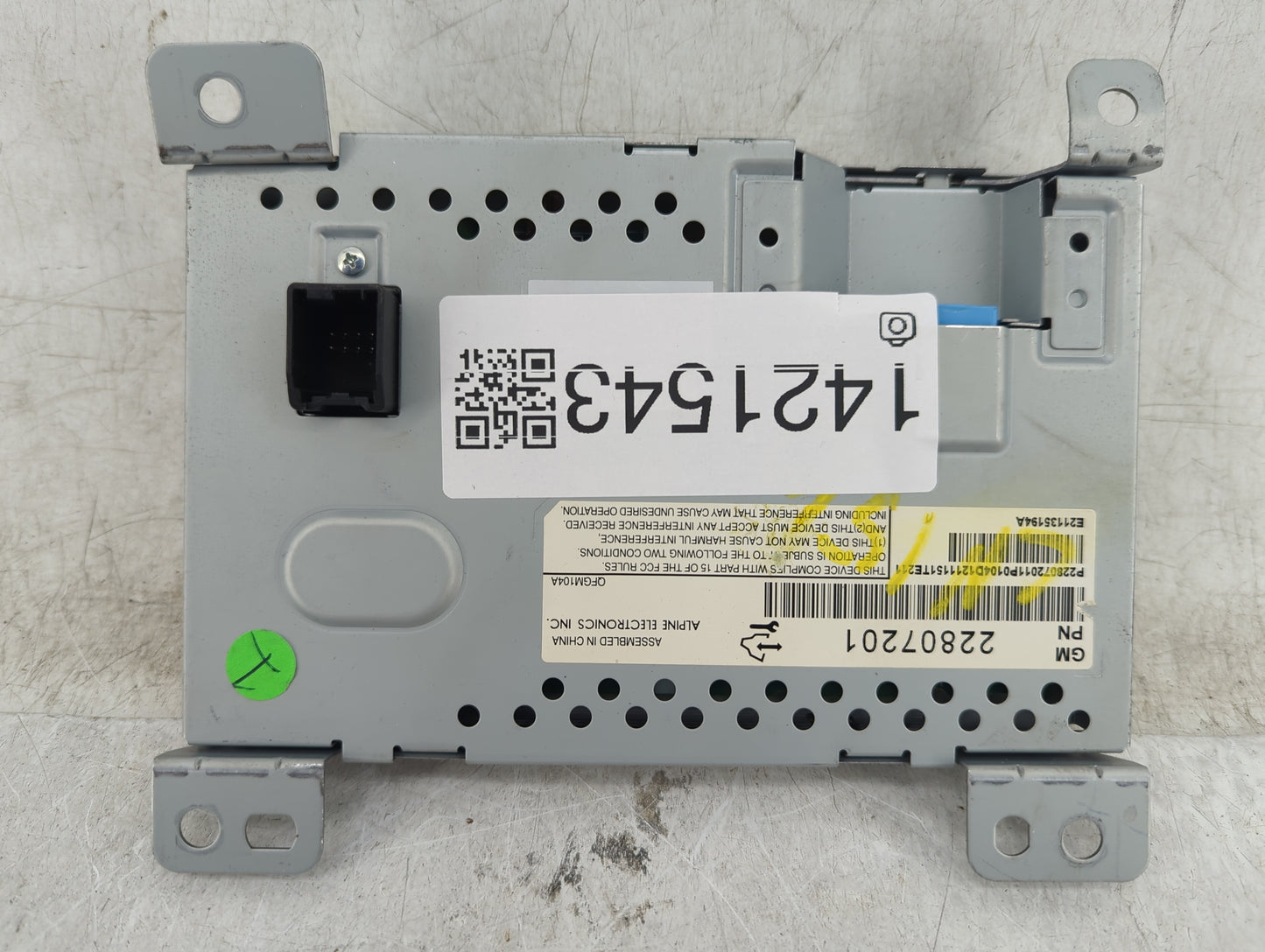 2012-2017 Chevrolet Equinox Information Display Screen - Oemusedautoparts1.com