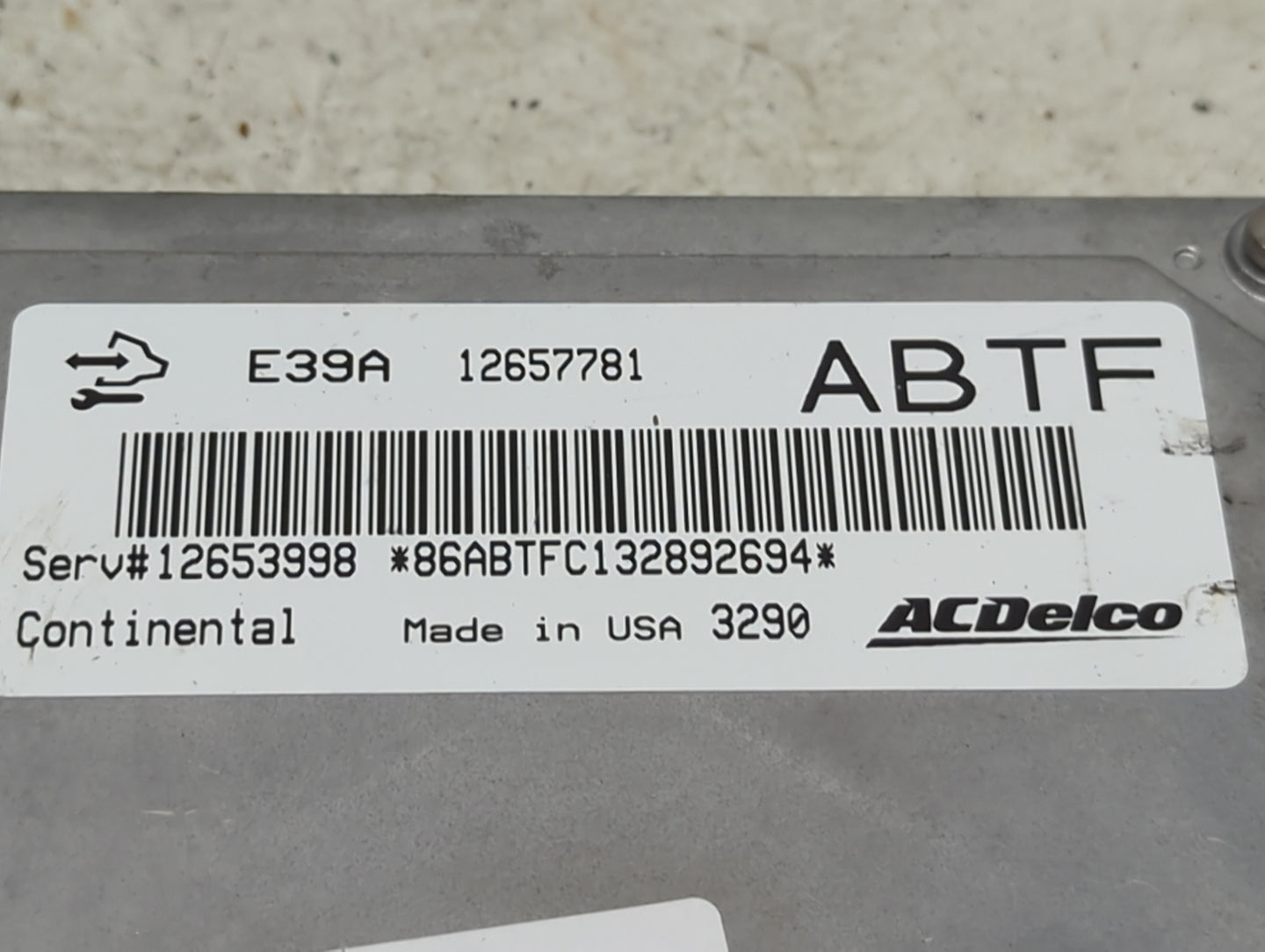 2013-2016 Chevrolet Equinox PCM Engine Control Computer ECU ECM PCU OEM P/N:12657781 Fits Fits 2013 2014 2015 2016 OEM Used 