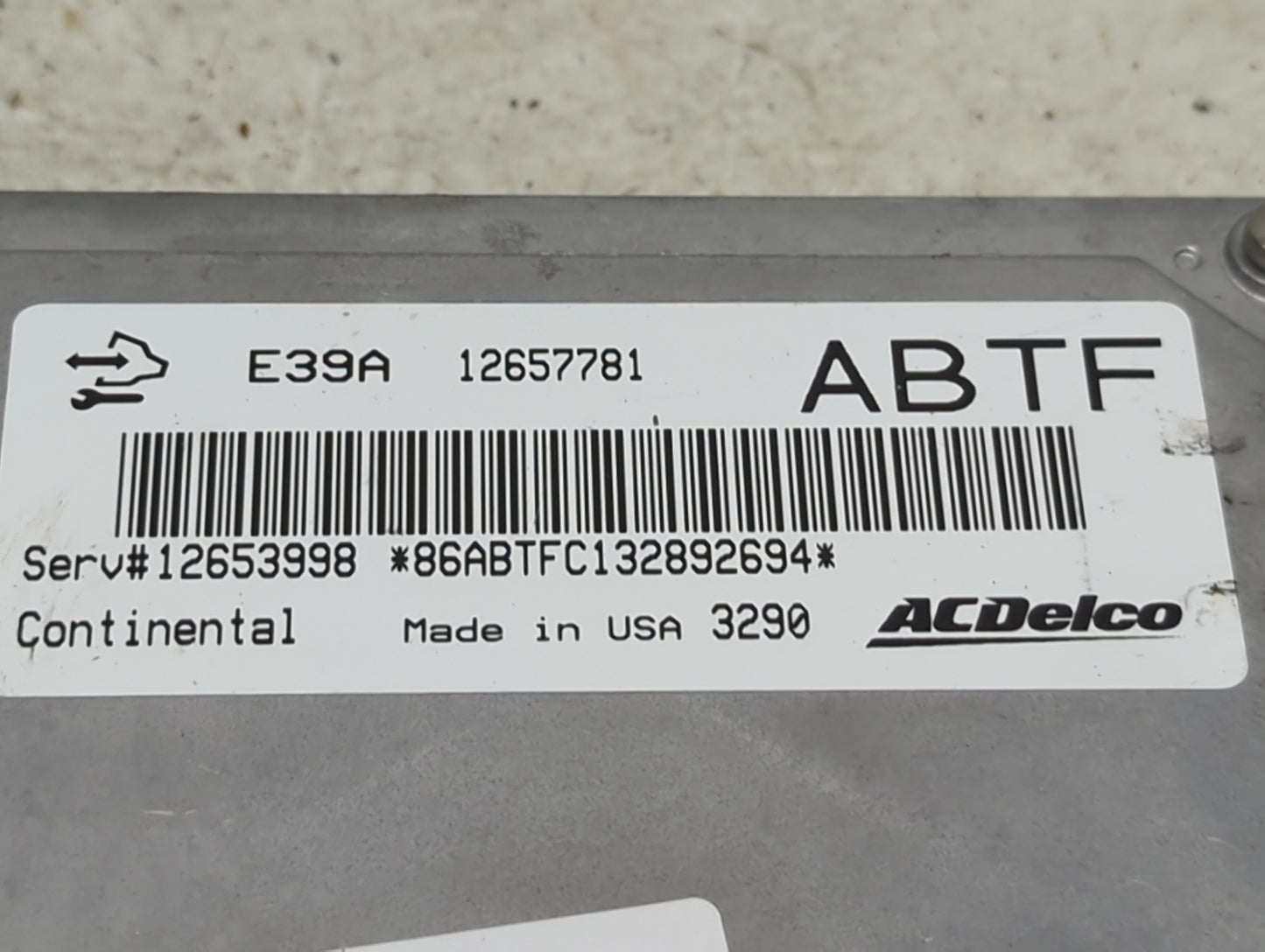 2013-2016 Chevrolet Equinox PCM Engine Control Computer ECU ECM PCU OEM P/N:12657781 Fits Fits 2013 2014 2015 2016 OEM Used 