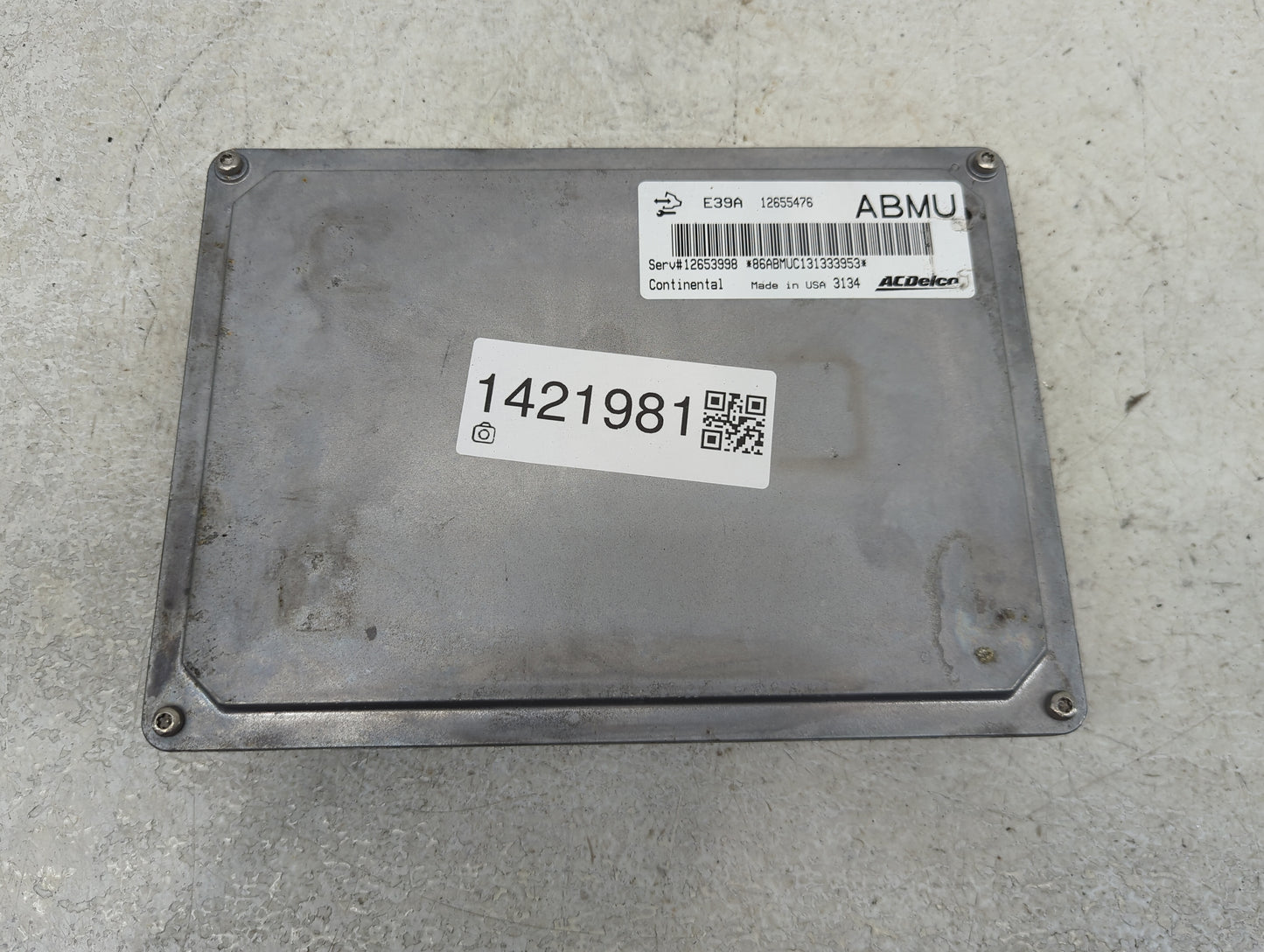 2013-2016 Chevrolet Equinox PCM Engine Control Computer ECU ECM PCU OEM P/N:12655476 Fits Fits 2013 2014 2015 2016 OEM Used 