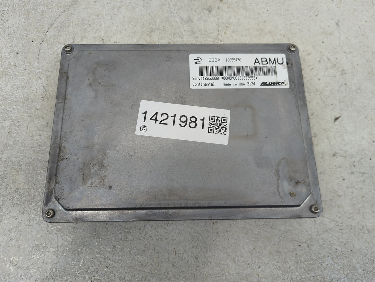 2013-2016 Chevrolet Equinox PCM Engine Control Computer ECU ECM PCU OEM P/N:12655476 Fits 2013 2014 2015 2016 OEM Used Auto 