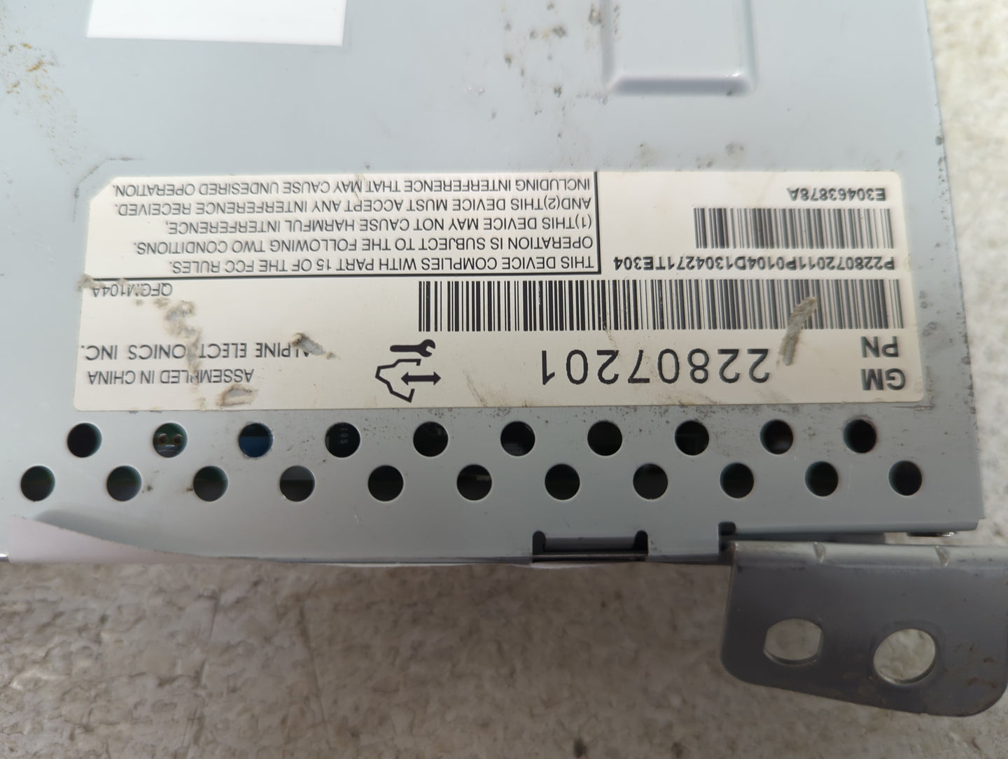 2012-2017 Chevrolet Equinox Information Display Screen - Oemusedautoparts1.com