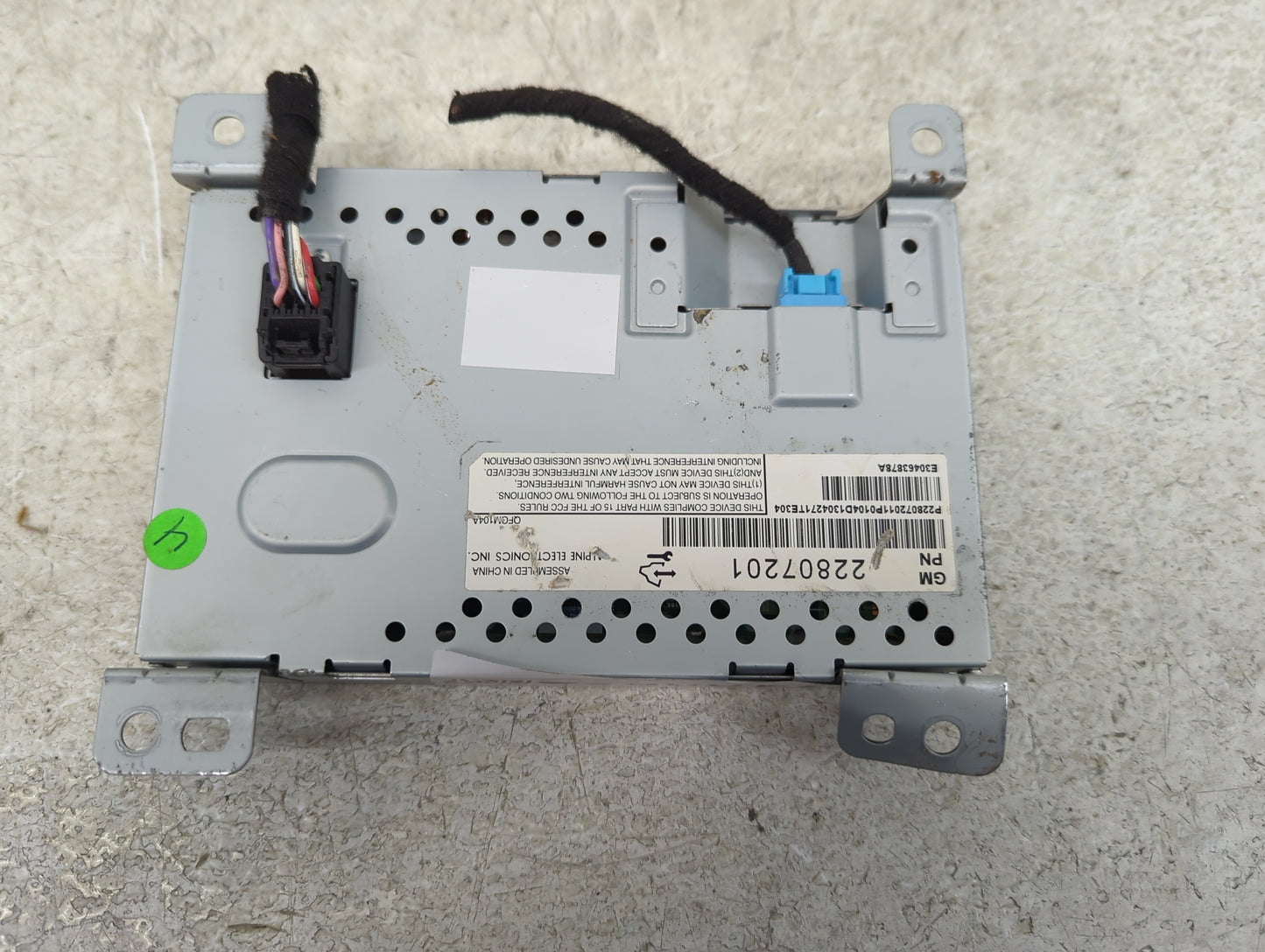 2012-2017 Chevrolet Equinox Information Display Screen - Oemusedautoparts1.com