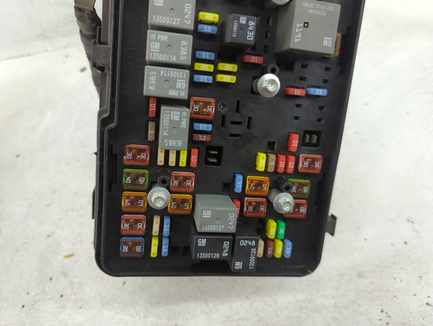2013-2016 Chevrolet Equinox Fusebox Fuse Box Panel Relay Module P/N:22929763 01 22922727 Fits Fits 2013 2014 2015 2016 OEM U