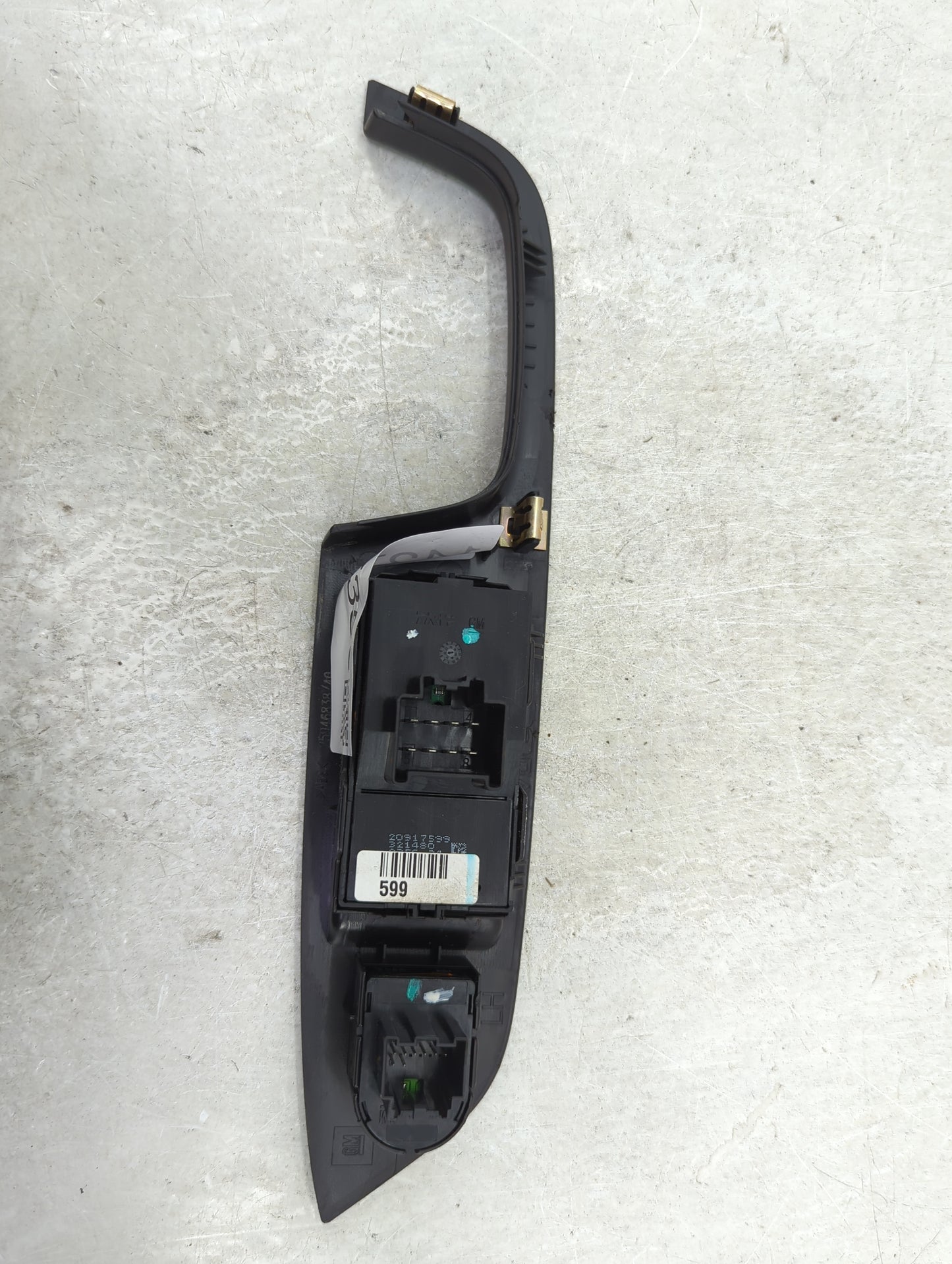 2010-2017 Chevrolet Equinox Master Power Window Switch Replacement Driver Side Left P/N:20917599 Fits OEM Used Auto Parts - 
