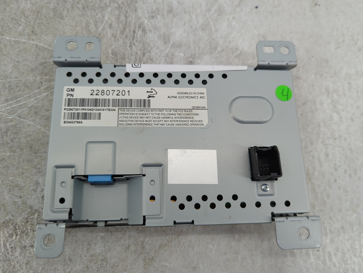 2012-2017 Chevrolet Equinox Information Radio Display Screen Black - Oemusedautoparts1.com