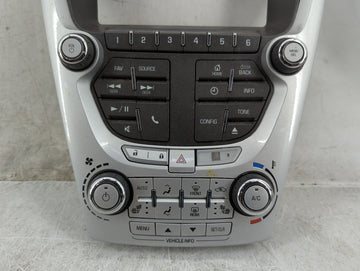 2012-2015 Chevrolet Equinox Radio Control Panel Silver