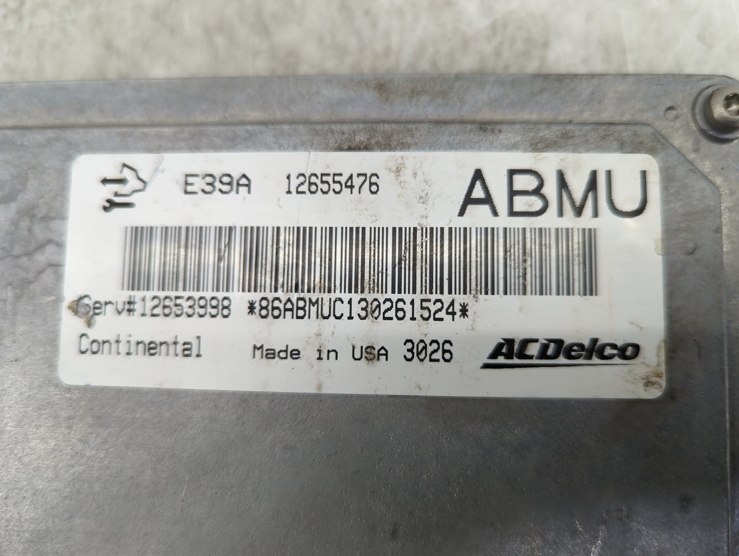 2013-2016 Chevrolet Equinox PCM Engine Control Computer ECU ECM PCU OEM P/N:12655476 12653998 Fits Fits 2013 2014 2015 2016 