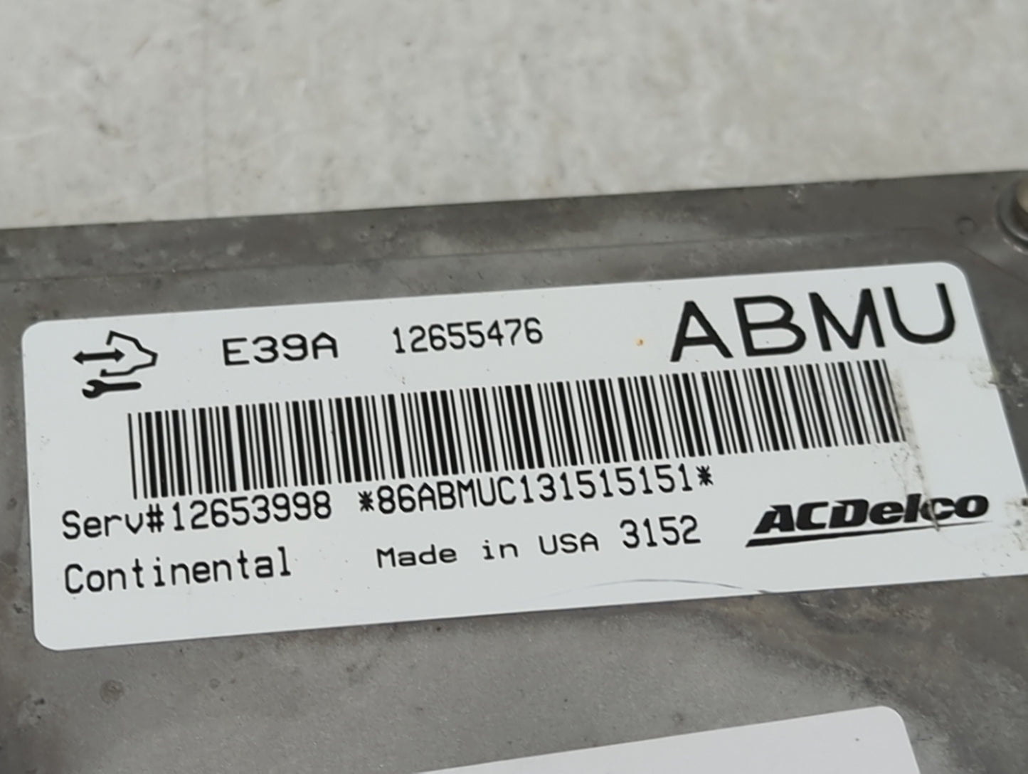 2013-2016 Chevrolet Equinox PCM Engine Control Computer ECU ECM PCU OEM P/N:12655476 12653998 Fits Fits 2013 2014 2015 2016 