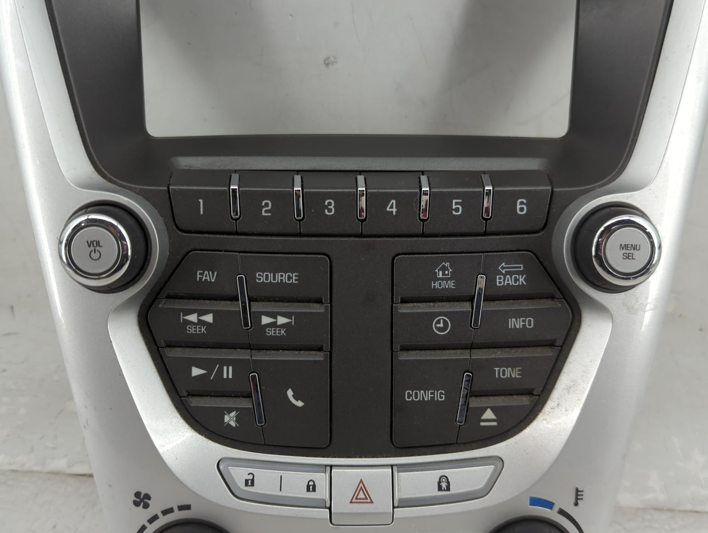 2012-2015 Chevrolet Equinox Radio Control Panel 1469134 - Oemusedautoparts1.com