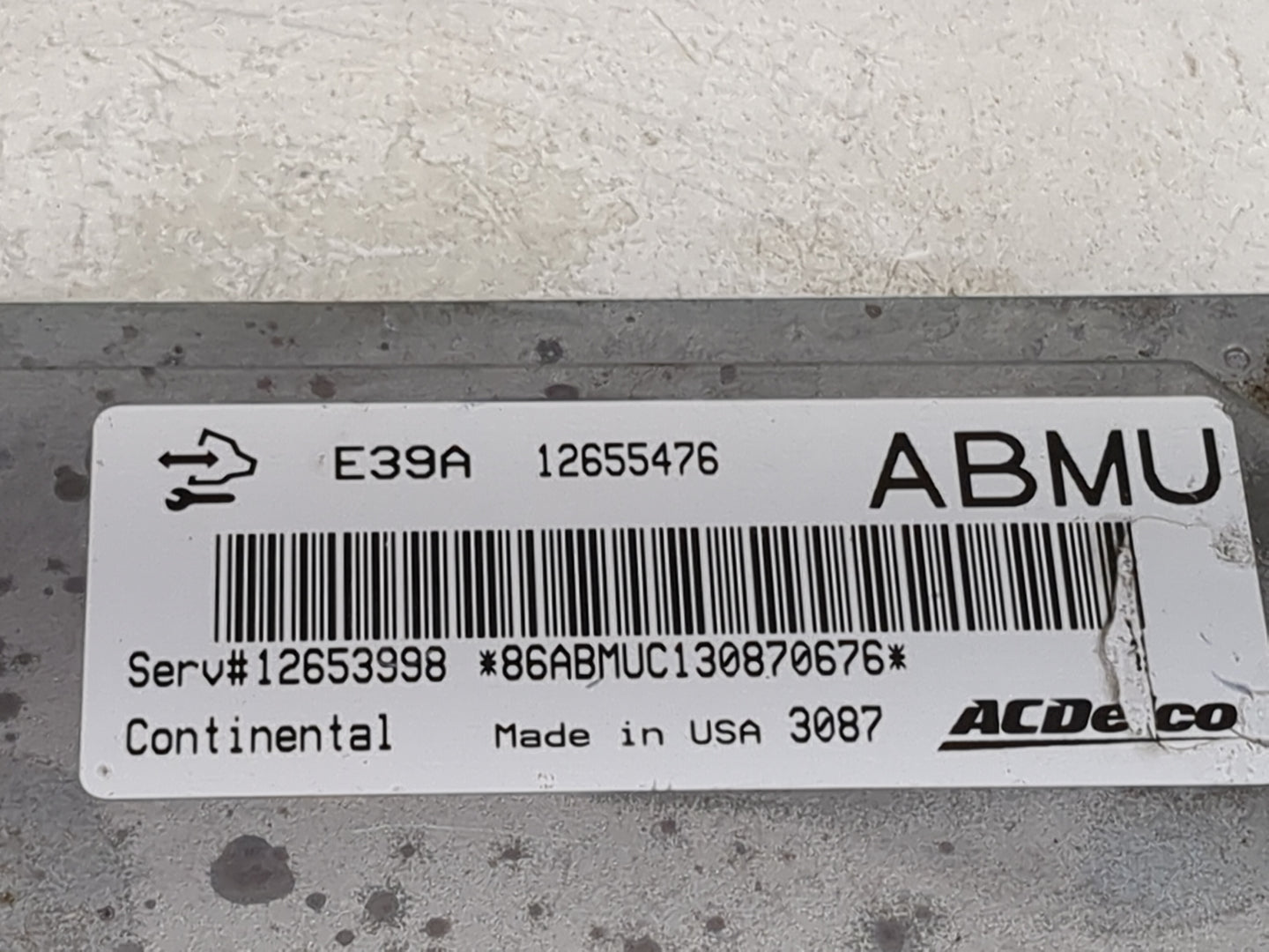 2013-2016 Chevrolet Equinox PCM Engine Control Computer ECU ECM PCU OEM P/N:12655476 12653998 Fits Fits 2013 2014 2015 2016 