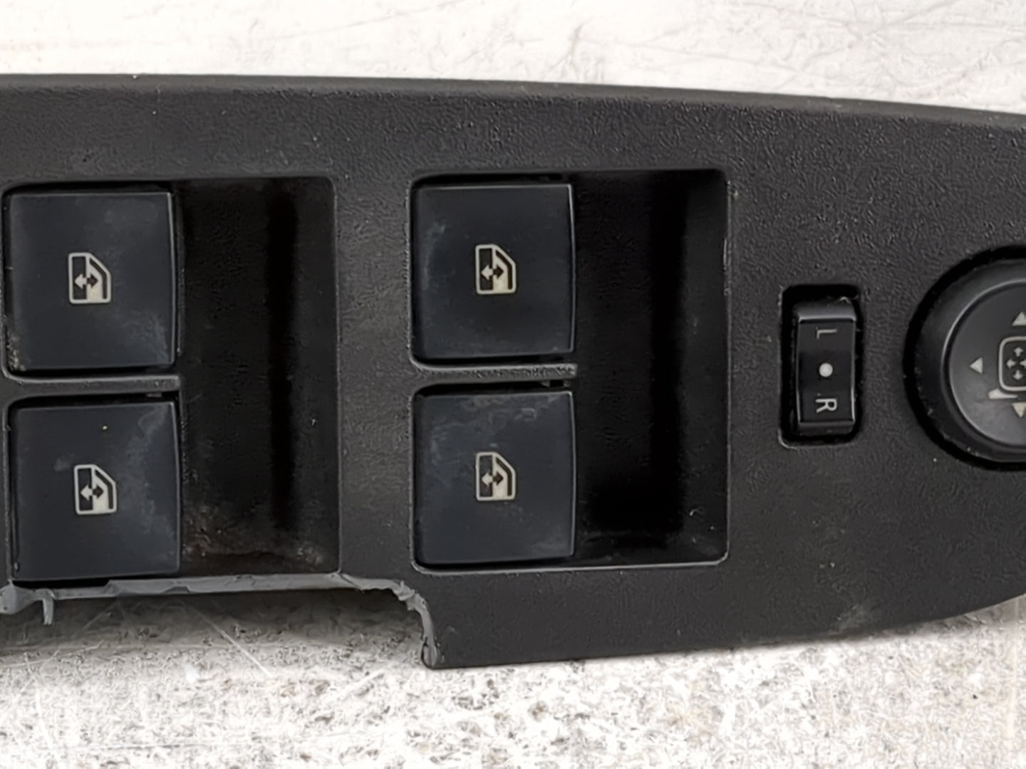 2010-2017 Chevrolet Equinox Master Power Window Switch Replacement Driver Side Left Fits OEM Used Auto Parts - Oemusedautopa