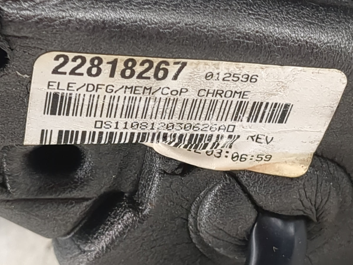 2011-2013 Chevrolet Equinox Driver Side View Mirror - Left Door Mirror OEM Used - Oemusedautoparts1.com