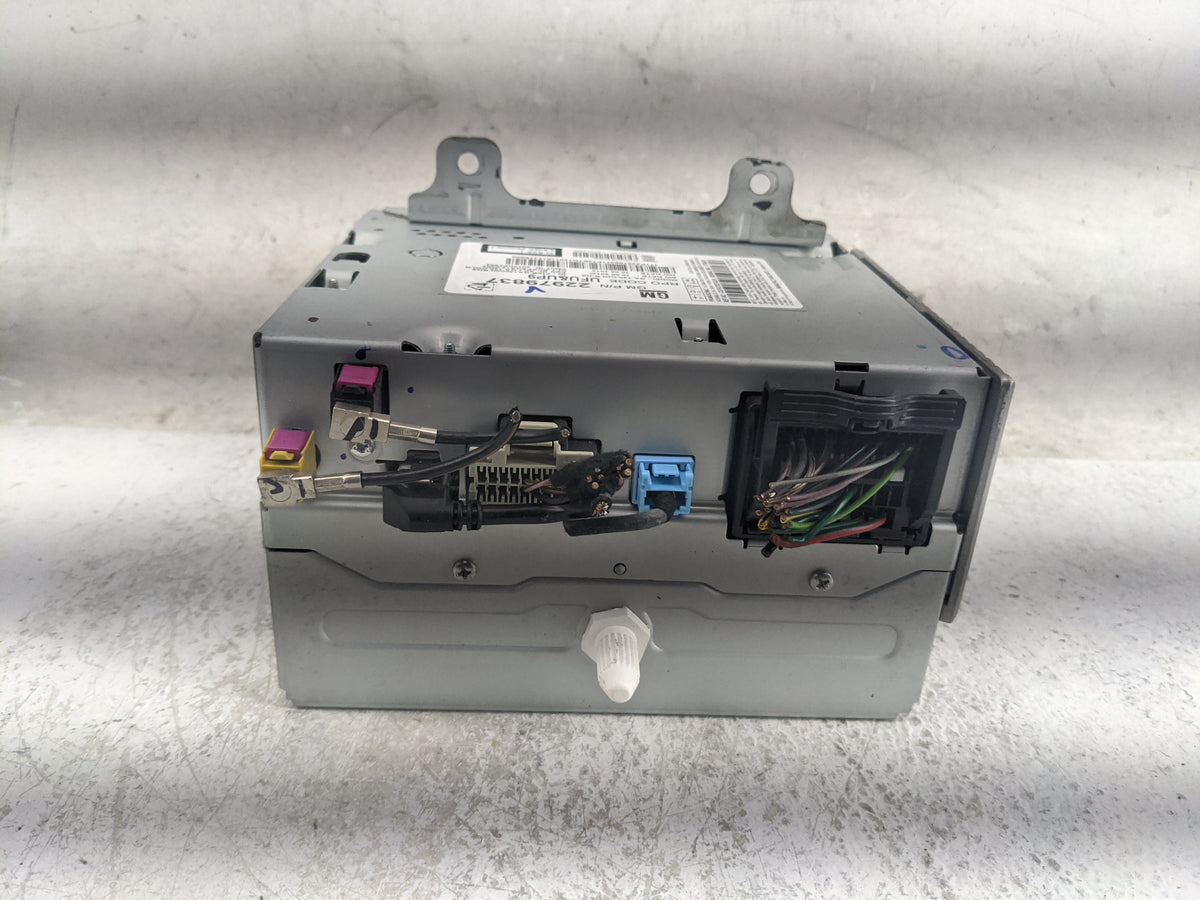 2013 Chevrolet Equinox Radio AM FM Cd Player Receiver Replacement P/N:22979837 GA-130-COLR-NS, ACJ-GA-130-COLR, CQ-FG72E7GDA