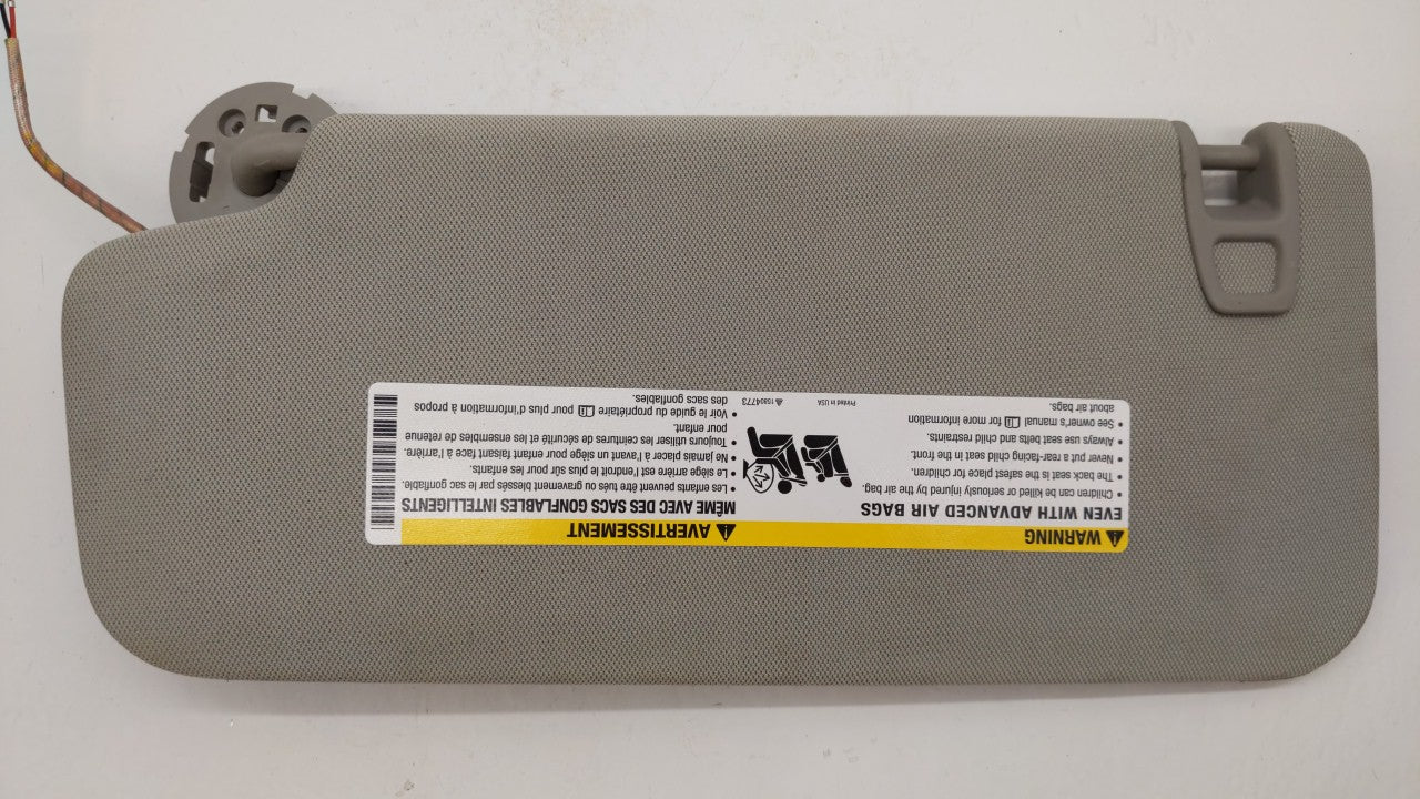 2010-2017 Chevrolet Equinox Sun Visor Shade Replacement Passenger Right Mirror Fits Fits 2010 2011 2012 2013 2014 2015 2016 