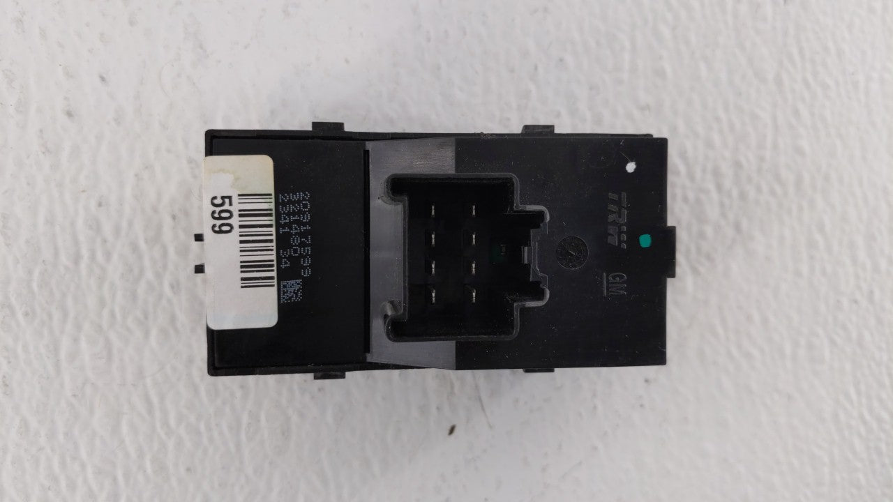 2010-2017 Chevrolet Equinox Master Power Window Switch Replacement Driver Side Left P/N:25983673 25946838 Fits OEM Used Auto