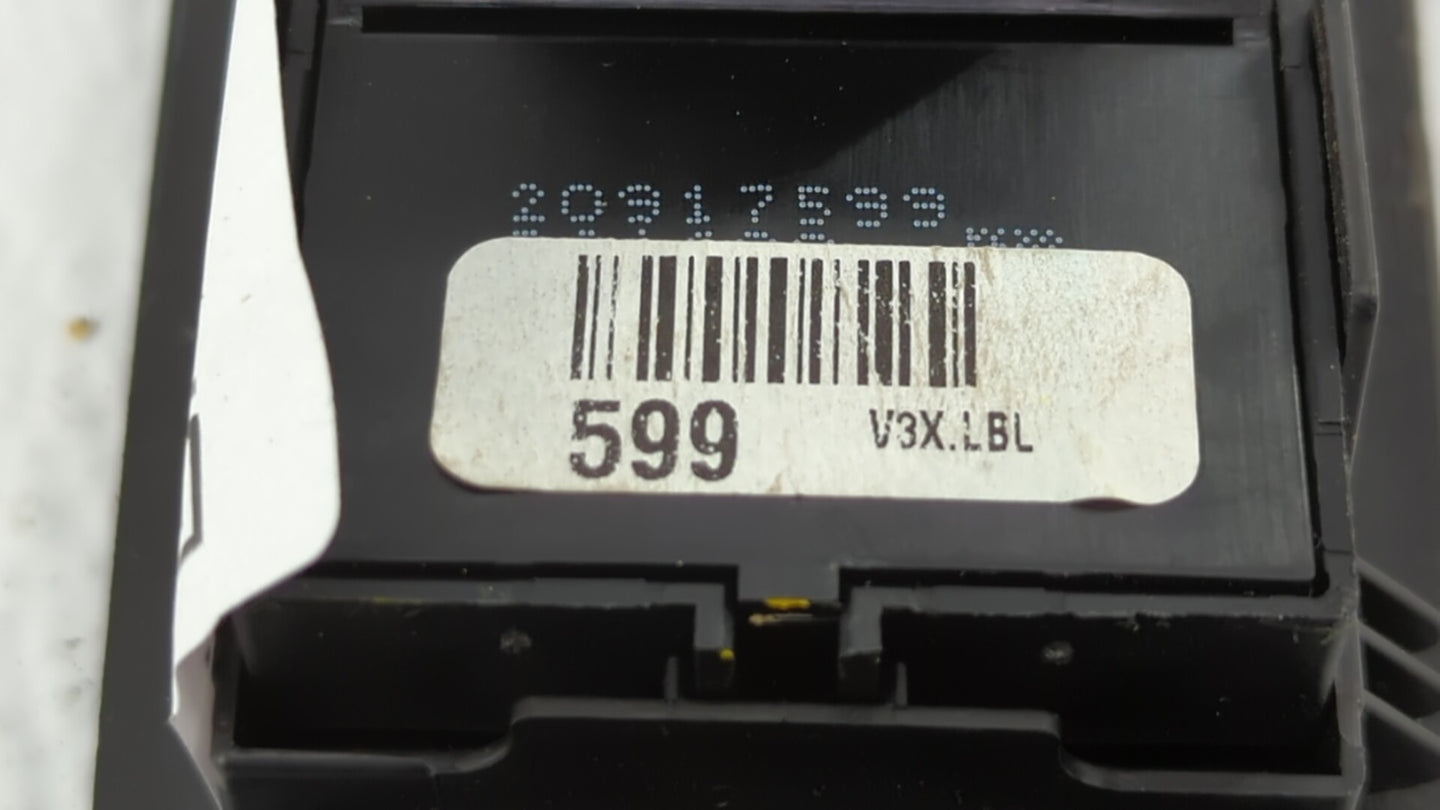 2010-2017 Chevrolet Equinox Master Power Window Switch Replacement Driver Side Left P/N:25983673 25946838 Fits OEM Used Auto