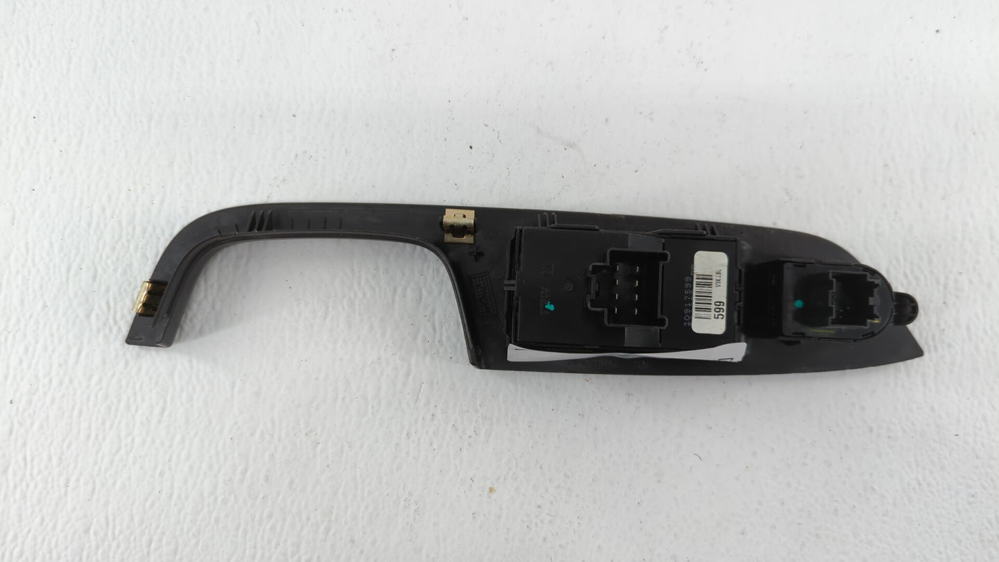 2010-2017 Chevrolet Equinox Master Power Window Switch Replacement Driver Side Left P/N:25983673 25946838 Fits OEM Used Auto