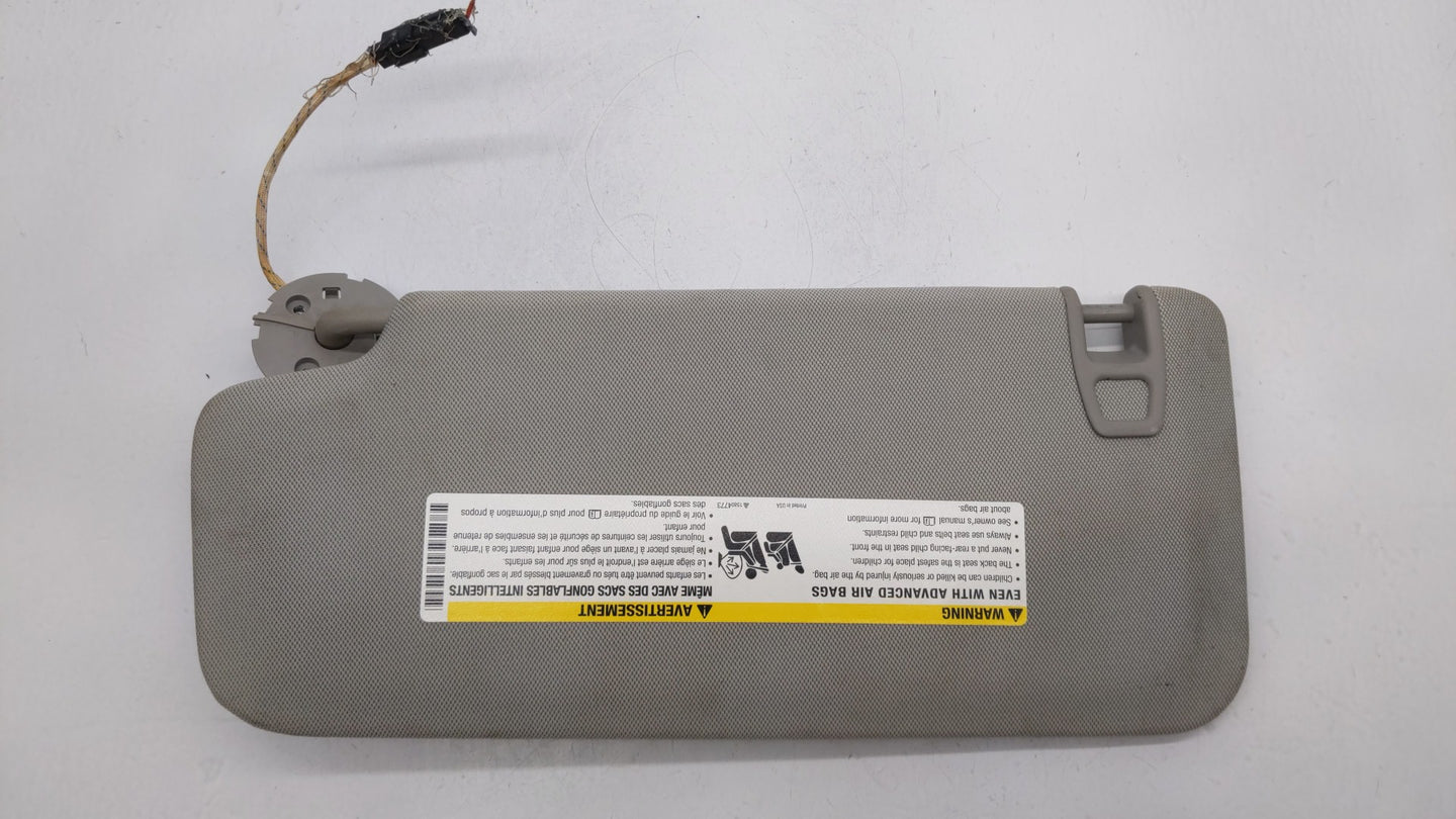 2010-2017 Chevrolet Equinox Sun Visor Shade Replacement Passenger Right Mirror Fits Fits 2010 2011 2012 2013 2014 2015 2016 