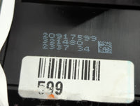 2010-2017 Chevrolet Equinox Master Power Window Switch Replacement Driver Side Left P/N:25983673 25946838 Fits OEM Used Auto