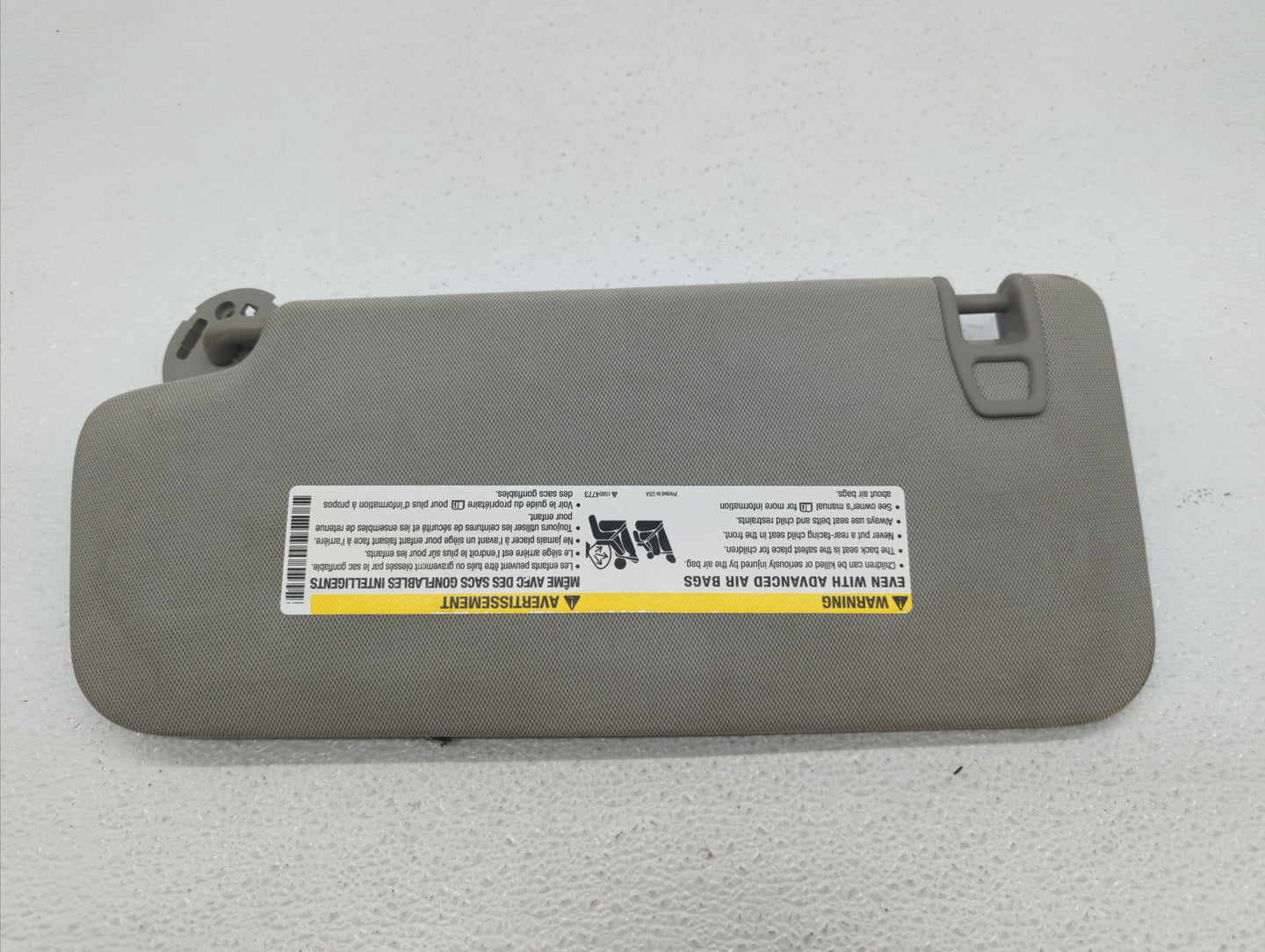 2010-2017 Chevrolet Equinox Sun Visor Shade Replacement Passenger Right Mirror Fits Fits 2010 2011 2012 2013 2014 2015 2016 