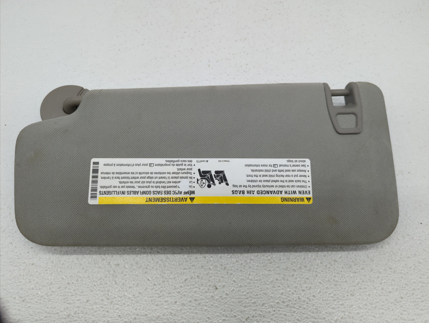 2010-2017 Chevrolet Equinox Sun Visor Shade Replacement Passenger Right Mirror Fits Fits 2010 2011 2012 2013 2014 2015 2016 