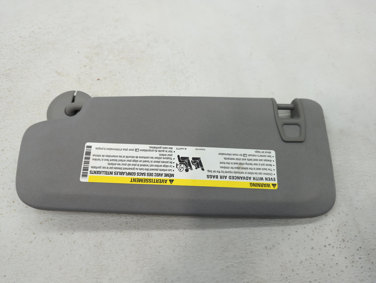 2010-2017 Chevrolet Equinox Sun Visor Shade Replacement Passenger Right Mirror Fits Fits 2010 2011 2012 2013 2014 2015 2016 